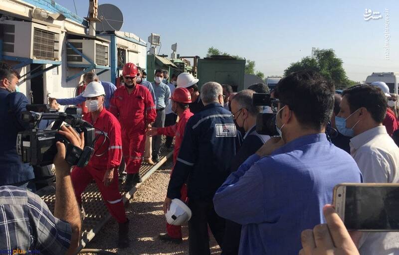 سفر سرزده وزیر نفت به استان خوزستان