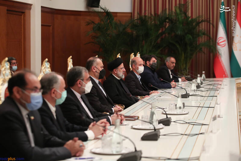 نشست مشترک هیئت‌های عالیرتبه ایران و تاجیکستان/عکس