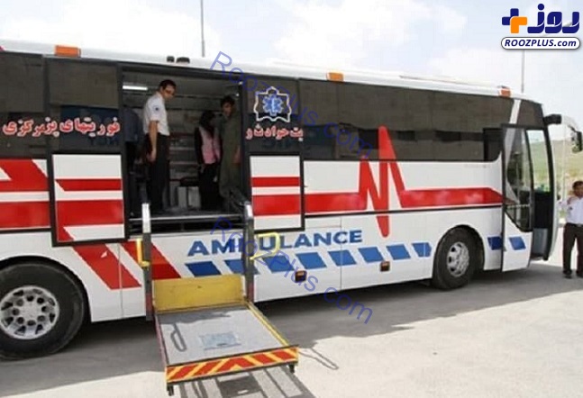 عکس/ واکسیناسیون در اتوبوس آمبولانس اورژانس در این استان آغاز شد