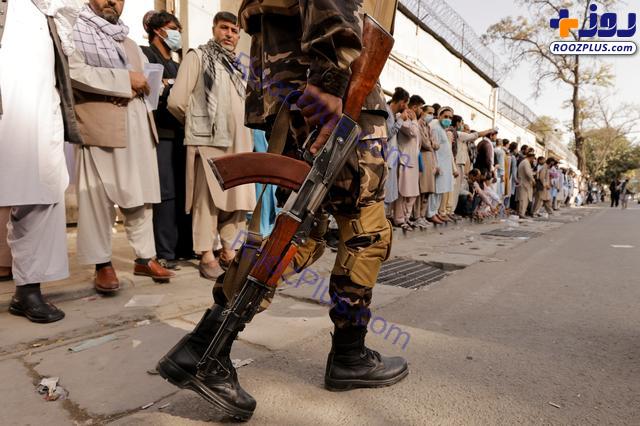 پرسه زدن طالبان در خیابان‌های کابل +عکس