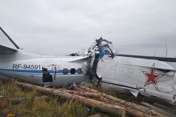 ۱۶ کشته در پی سقوط یک هواپیما در روسیه