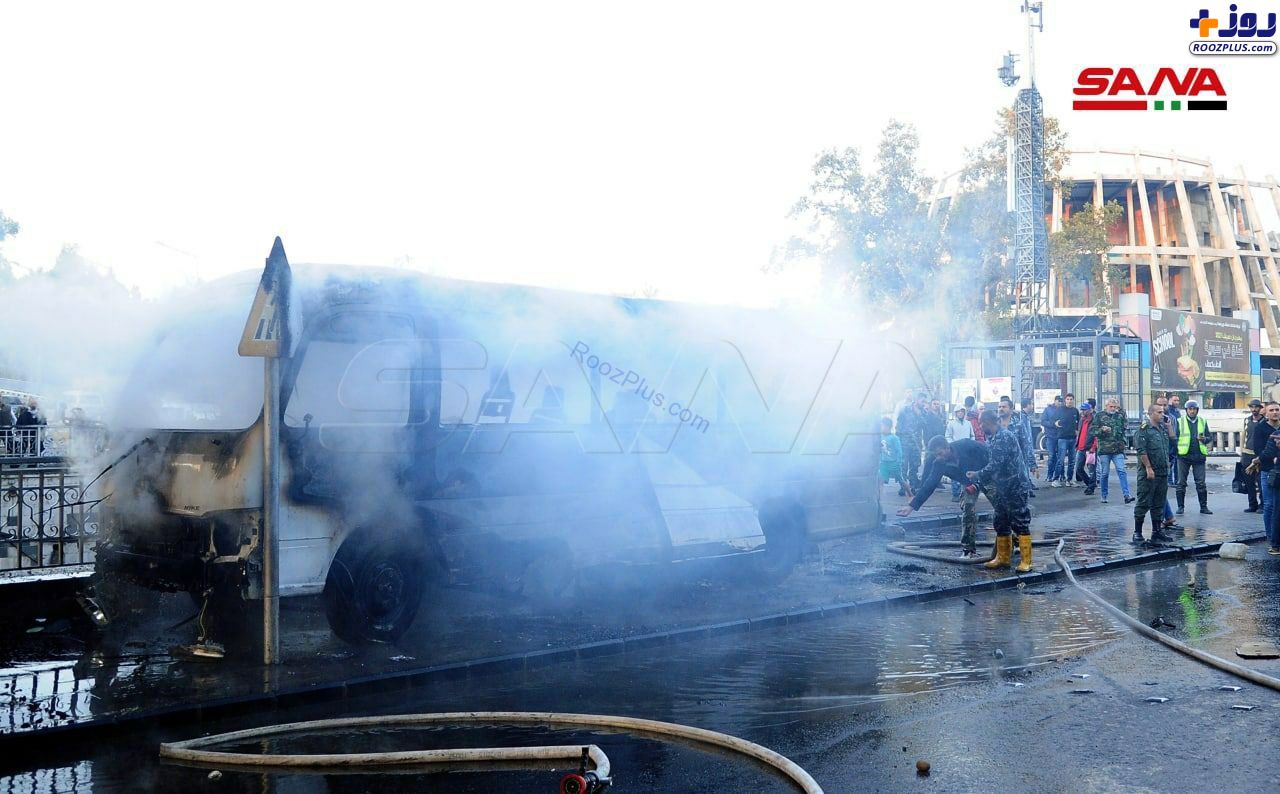 13 کشته در انفجار در مسیر یک اتوبوس در دمشق