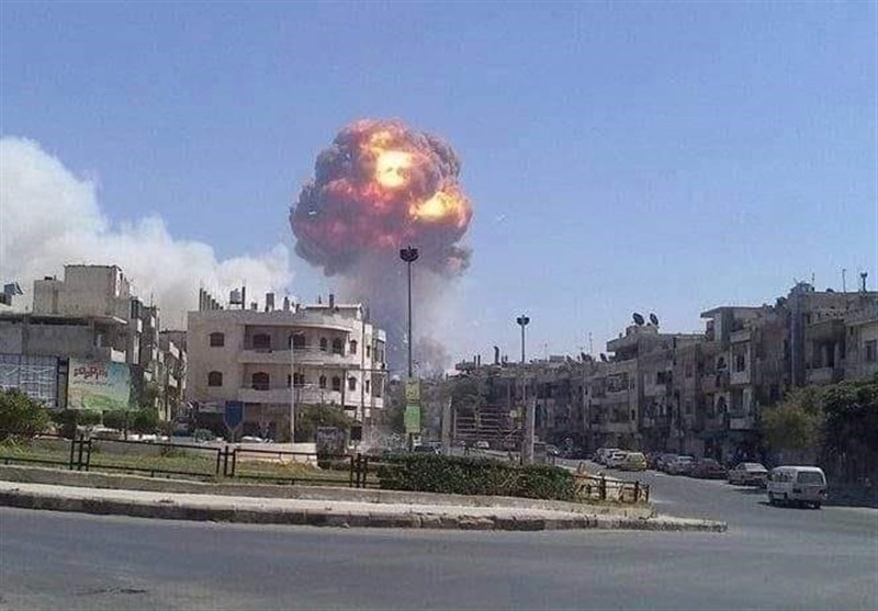 انفجار انبار مهمات در حماه سوریه؛ ۵ کشته و ۳ زخمی