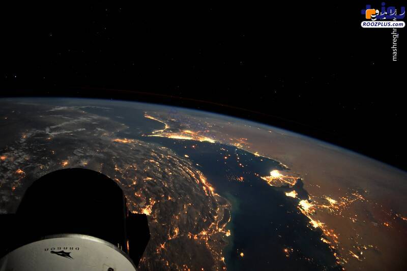 تصویر جدید یک فضانورد از خلیج فارس
