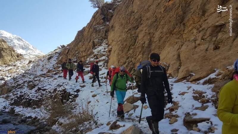 عکس/ عملیات امدادونجات گروه کوهنوردان شیرازی