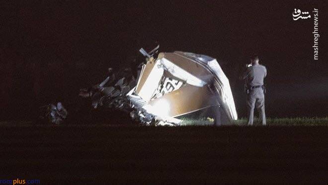 سقوط مرگبار هواپیما در «کالیفرنیا» آمریکا