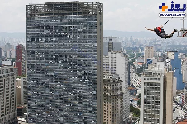 مسابقه پرش از آسمانخراش‌های برزیل +عکس