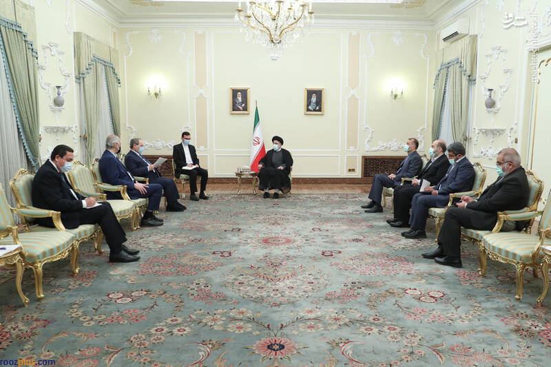 دیدار وزیر خارجه سوریه با رئیسی/عکس