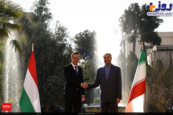 دیدار وزرای خارجه ایران و مجارستان +عکس