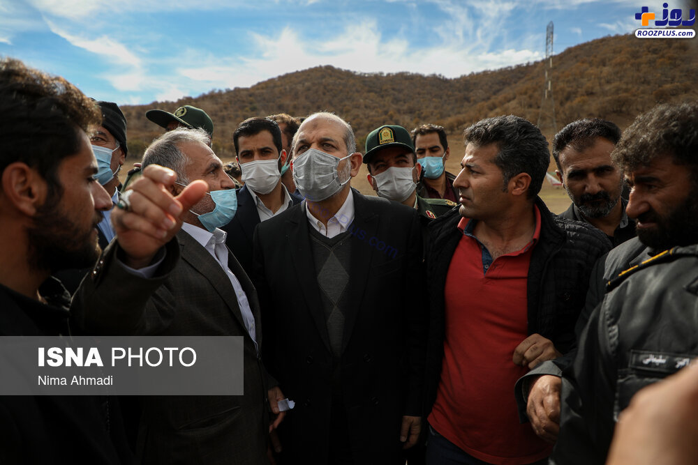 بازدید وزیر کشور از مناطق زلزله زده کوهرنگ +عکس