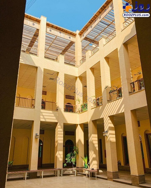 عکس/ معماری زیبای دانشکده‌ هنر دانشگاه خلیج فارس بوشهر