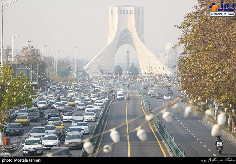 عکس/تداوم آلودگی هوا در تهران
