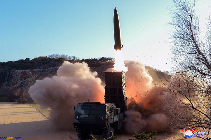 آزمایش تسلیحاتی جدید کره شمالی/ عکس