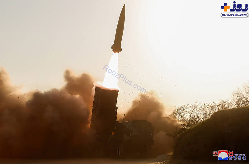 عکس/ آزمایش تسلیحاتی جدید کره شمالی