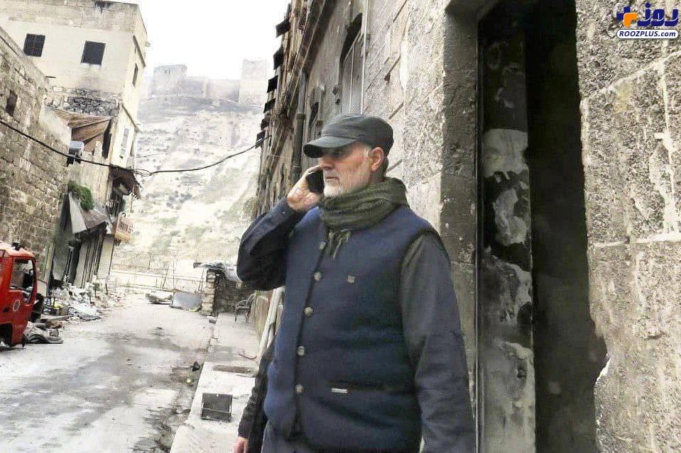 تصویری کمتر دیده شده از سردار سلیمانی در سوریه تحت اشغال داعش
