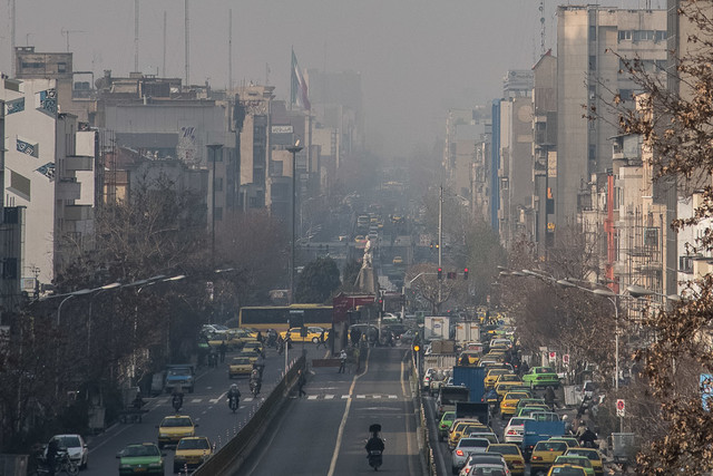 وضعیت «قرمز» ۲۹ ایستگاه سنجش کیفیت هوای تهران