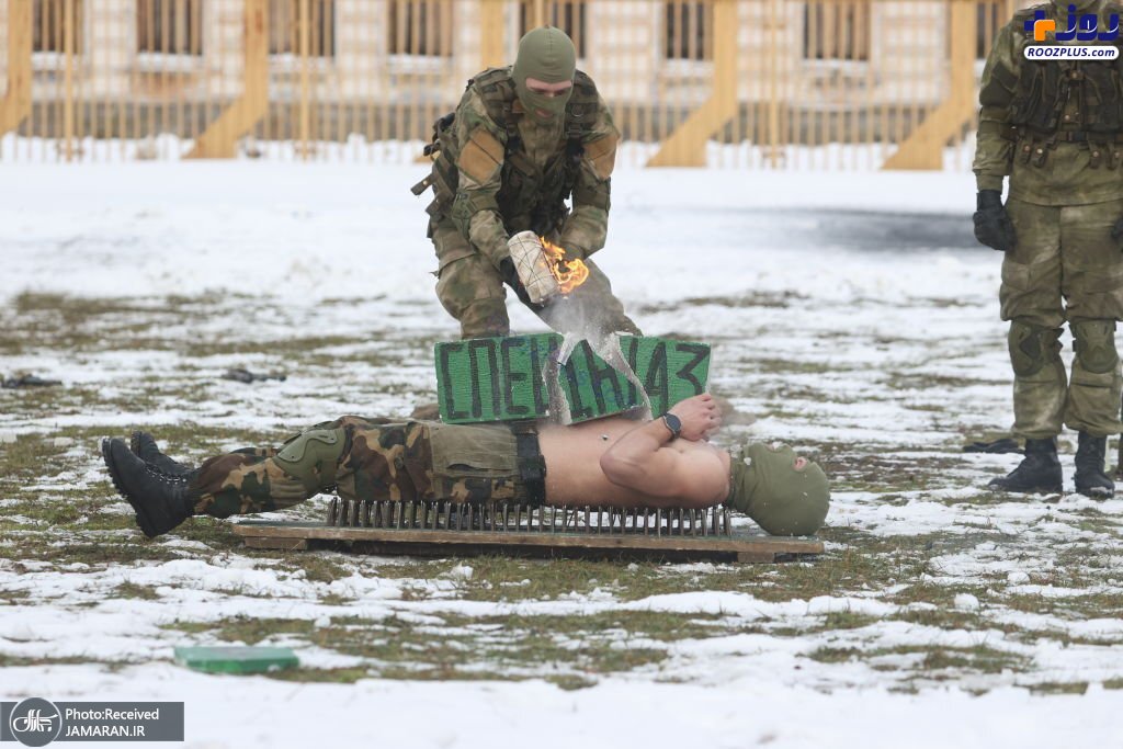 تمرینات سخت و مهارت سربازان در بلاروس +عکس