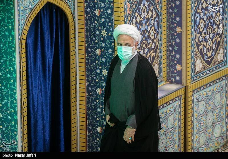 عکس/ حضور حجت‌الاسلام اژه‌ای در نماز جمعه تهران