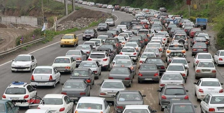 ترافیک پرحجم و سنگین در محورهای شرق پایتخت