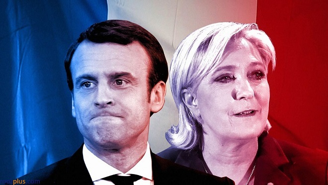 لوپن یا مکرون؛ چه کسی پیروز انتخابات فرانسه خواهد بود؟/ پیشروی مکرون با ۵۷.۵ درصد از لوپن/ هندسه قدرت در فرانسه چگونه است؟