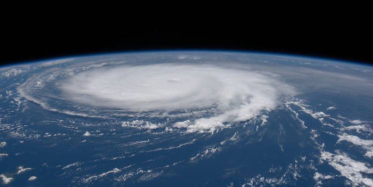تصویر ناسا از طوفان شدید «سام»