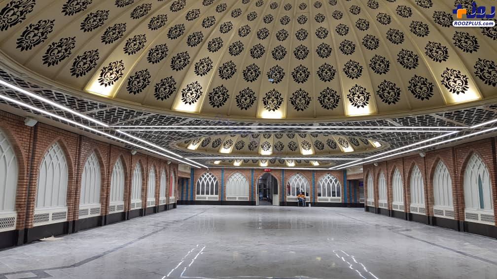 معماری زیبای ایستگاه مترو شهدای هفده شهریور تهران +عکس
