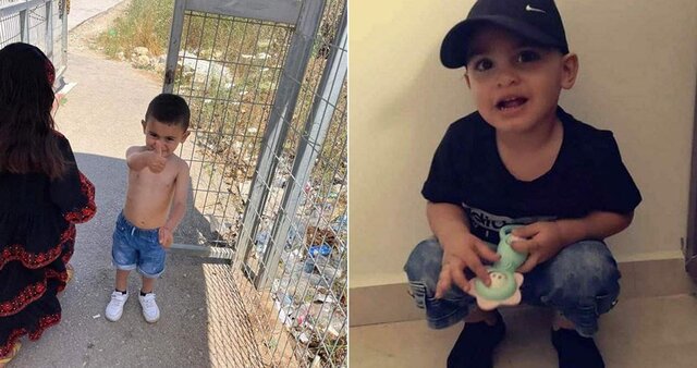 صهیونیست‌ها کودک ۲ ساله فلسطینی را بازداشت کردند!