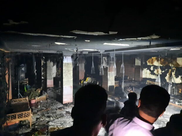 علت آتش‌ سوزی جشن تولد شهریار انفجار بادکنک هلیومی نبود