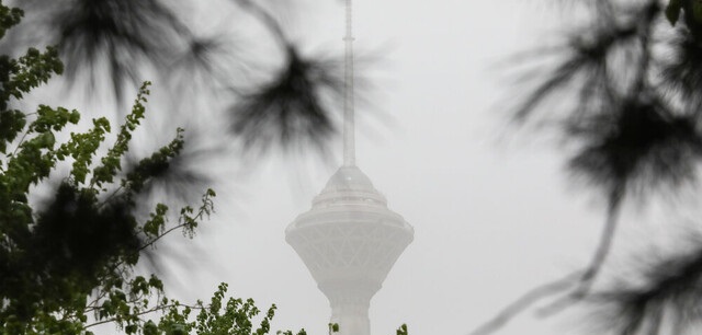 تداوم خیزش گرد و خاک در تهران تا پنجشنبه