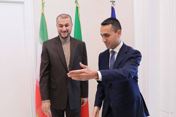 دیدار وزرای خارجه ایران و ایتالیا در رم