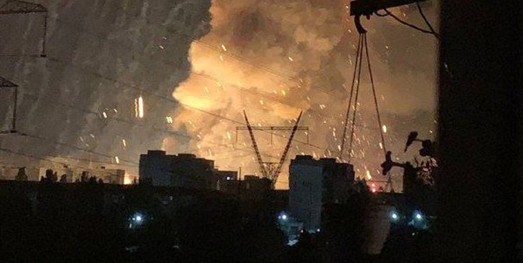 انفجار مهیب در «خِرسون» بر اثر حمله موشکی اوکراین