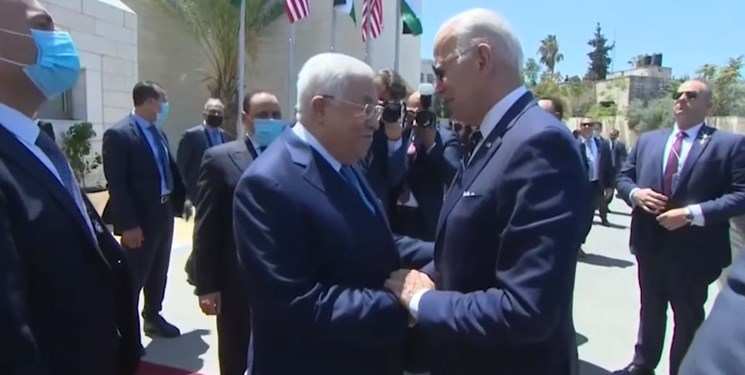 بایدن و محمود عباس دیدار کردند