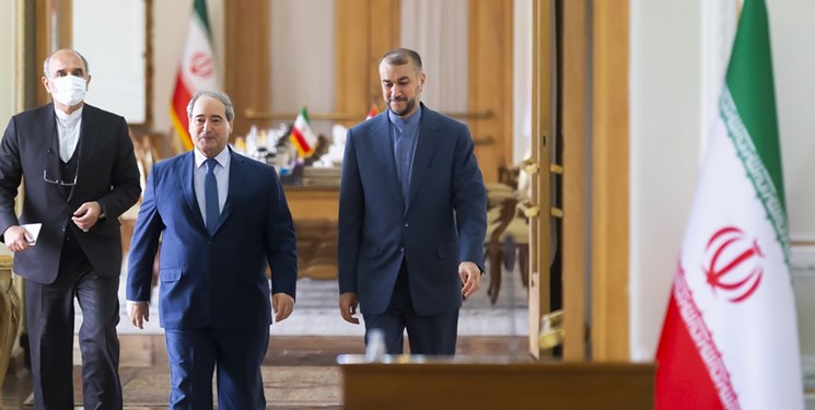ورود وزیر خارجه سوریه به تهران