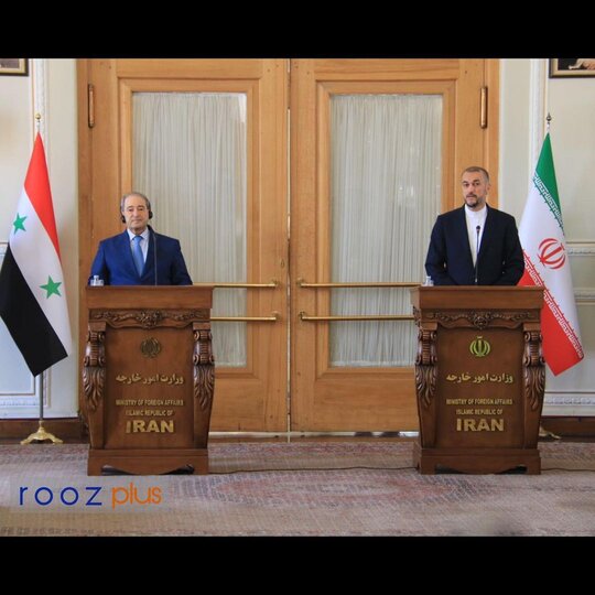 گزارش تصویری؛ نشست مشترک وزرای امور خارجه ایران و سوریه