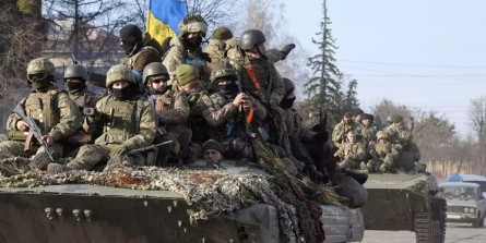 انگلیس: نیروهای اوکراینی پنجاه کیلومتر پیشروی کرده‌اند