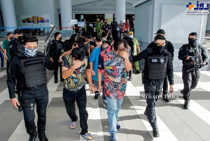 مزدوران بازداشت شده موساد در مالزی +عکس
