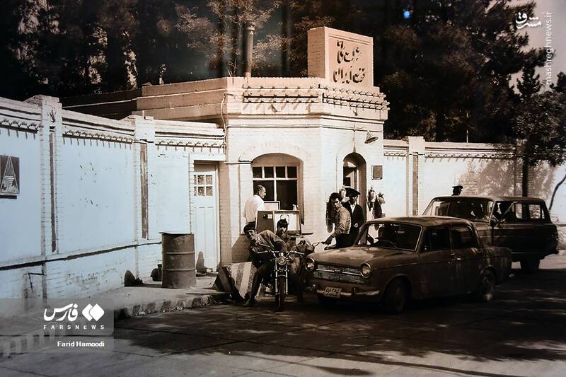 عکس/ اولین پمپ بنزین ایران در آبادان