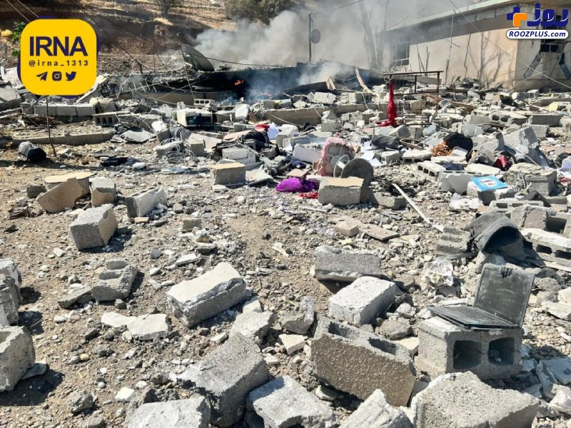 تصاویری از کمپ گروهک کومله‌ در حومه سلیمانیه عراق پس از حملات موشکی