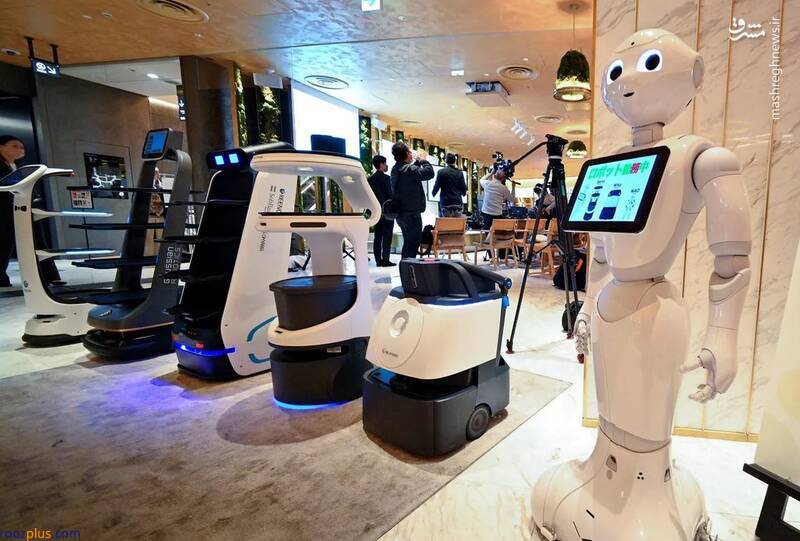 ربات ها جایگزین نیروی انسانی در رستوران های ژاپن +عکس
