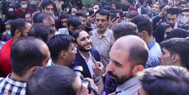 حضور سخنگوی دولت در دانشگاه خواجه‌ نصیر+عکس