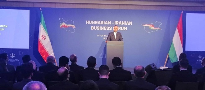 نشست مشترک فعالان اقتصادی ایران و مجارستان با حضور وزیر اقتصاد