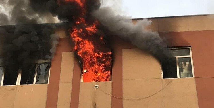 حمله آشوبگران به کانون مساجد کرمانشاه/ رئیس کانون: نگهبان در آتش سوخت