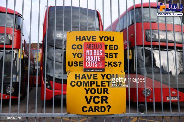 اعتصاب رانندگان اتوبوس در انگلیس و سرگردانی مردم +عکس