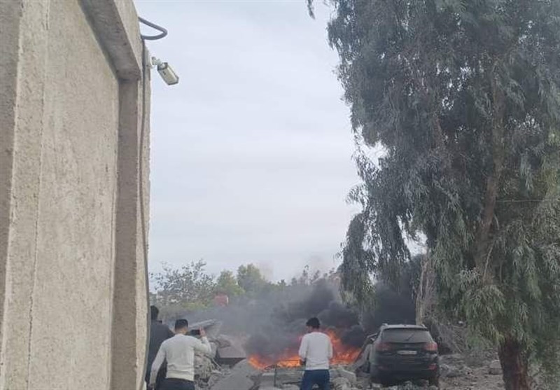 شنیده شدن صدای انفجار در دمشق/ حمله هوایی اسرائیل به یک منطقه مسکونی