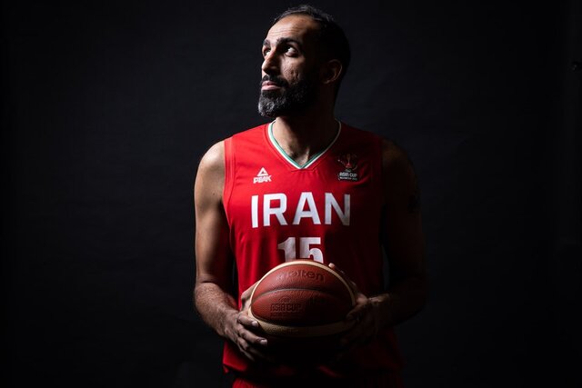 حضور حامد حدادی در قرعه‌کشی جام جهانی بسکتبال/ ایران در سید ۵