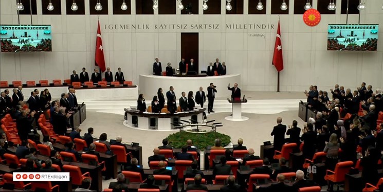 اردوغان به عنوان رئیس‌جمهور ترکیه سوگند یاد کرد