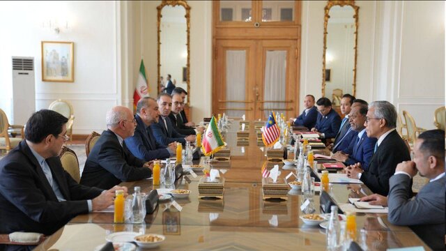 برگزاری مذاکرات وزیران خارجه ایران و مالزی در تهران