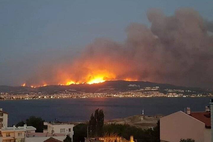 آتش‌سوزی‌های گسترده در شمال‌غربی ترکیه/ ساکنان ۶ روستا تخلیه شدند
