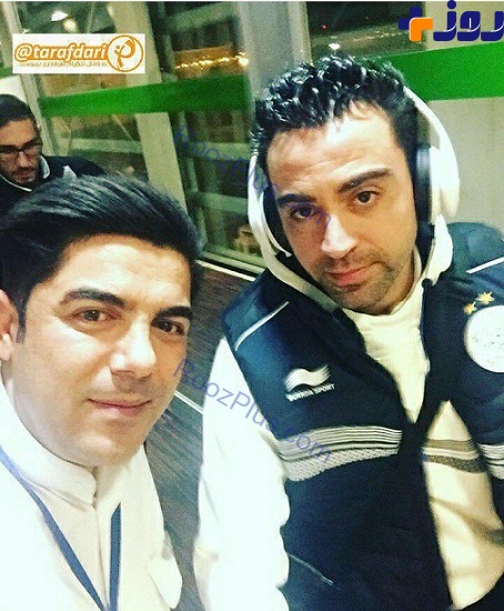 عكس/ستاره تيم فوتبال بارسلونا در فرودگاه امام خميني تهران