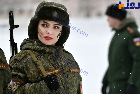 مسابقه زنان ارتش روسیه +تصاویر